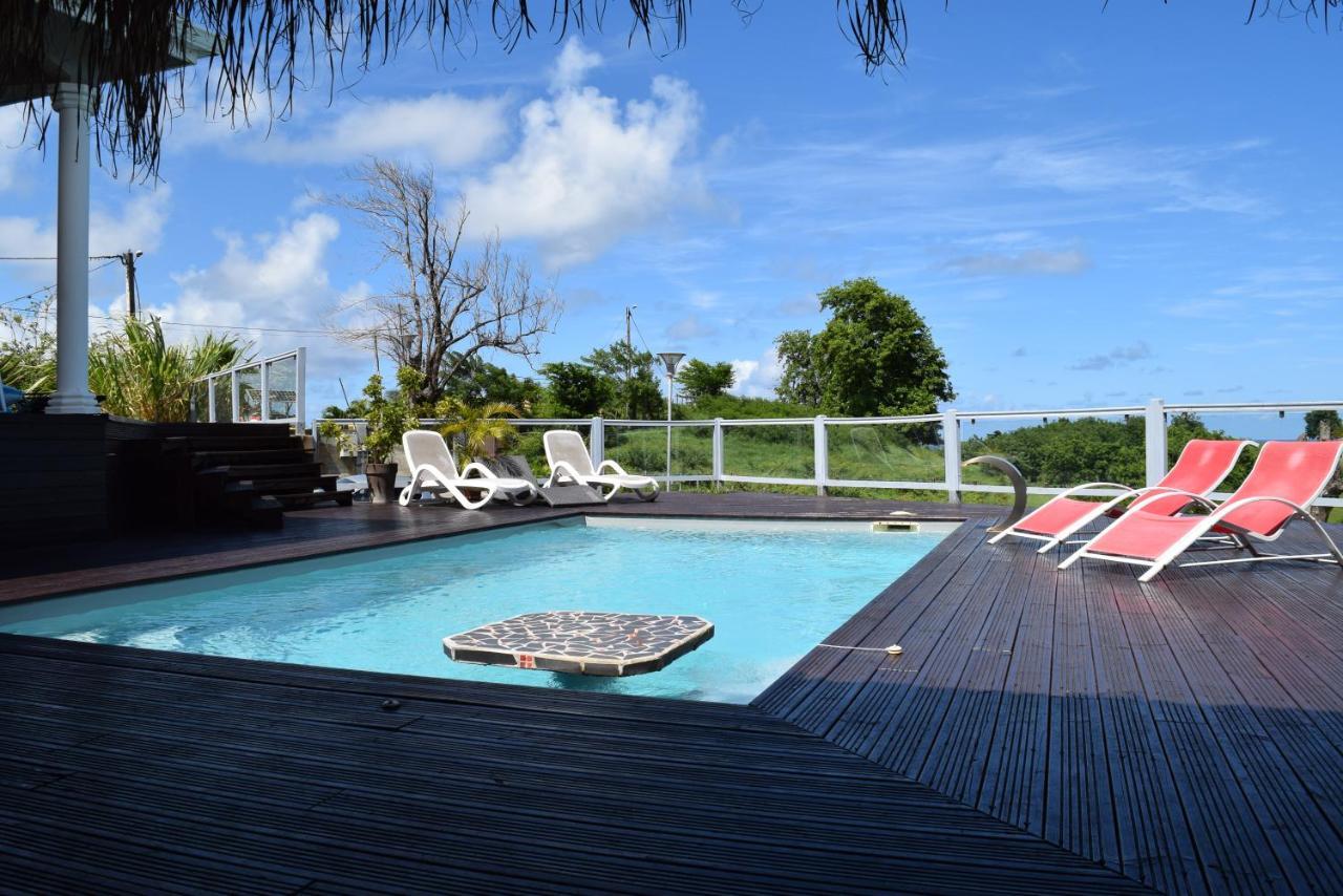 Bungalow La Paillote Le François Exteriér fotografie